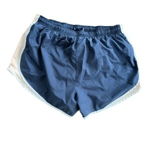 NIKE Tempo Dri-FIT Brief Lined Running Shorts Navy Blue Pink Mid-Rise Size 1X